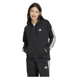 Adidas Γυναικεία ζακέτα Essentials 3-Stripes Full-Zip Fleece Hoodie